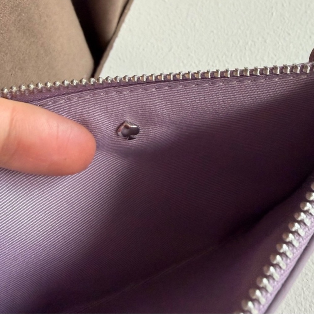 Kate Spade Lavender Wallet - Picture 4 of 6